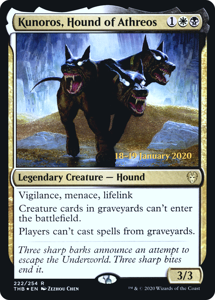 Kunoros, Hound of Athreos Card Image