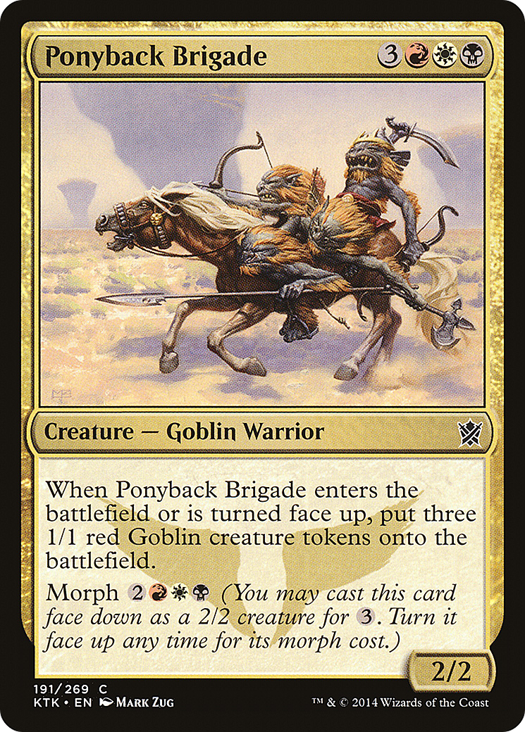 Ponyback Brigade Card Image