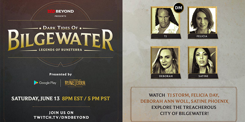 Explore the Dark Tides of Bilgewater with D&D Beyond