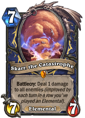 Skarr, the Catastrophe Card Image