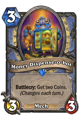 Money Dispense-o-bot Card Image