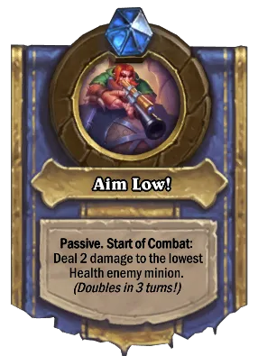 Aim Low! Card Image