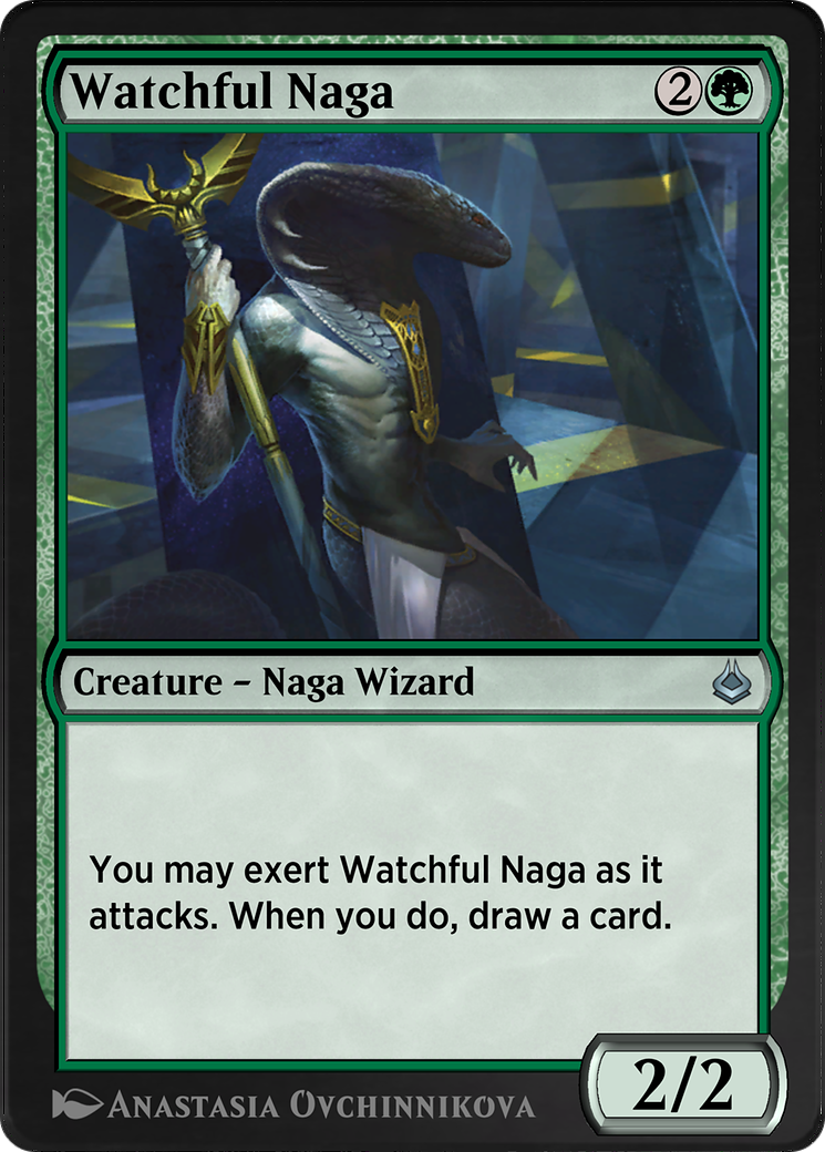 Watchful Naga Card Image