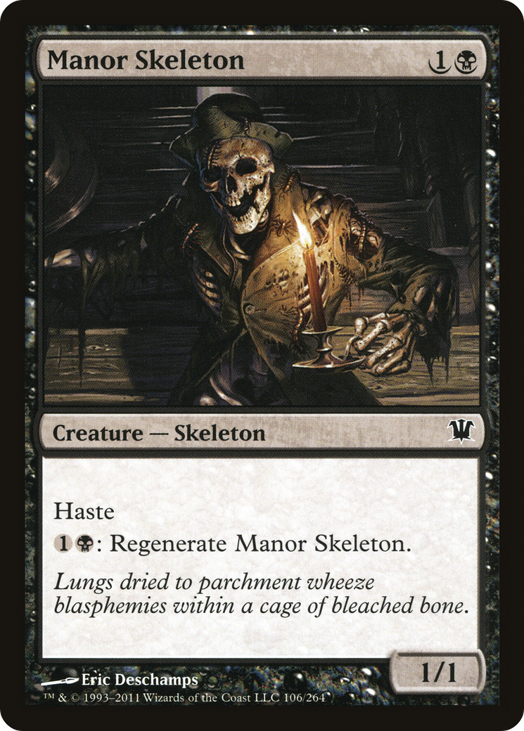 Manor Skeleton Card Image