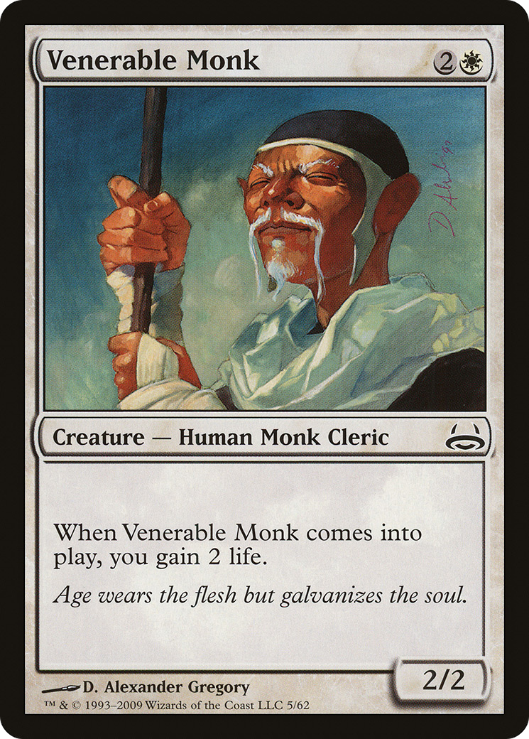 Venerable Monk Card Image