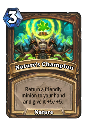 Nature's Champion Card Image