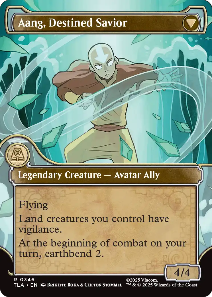 Aang, Destined Savior Magic: The Gathering card