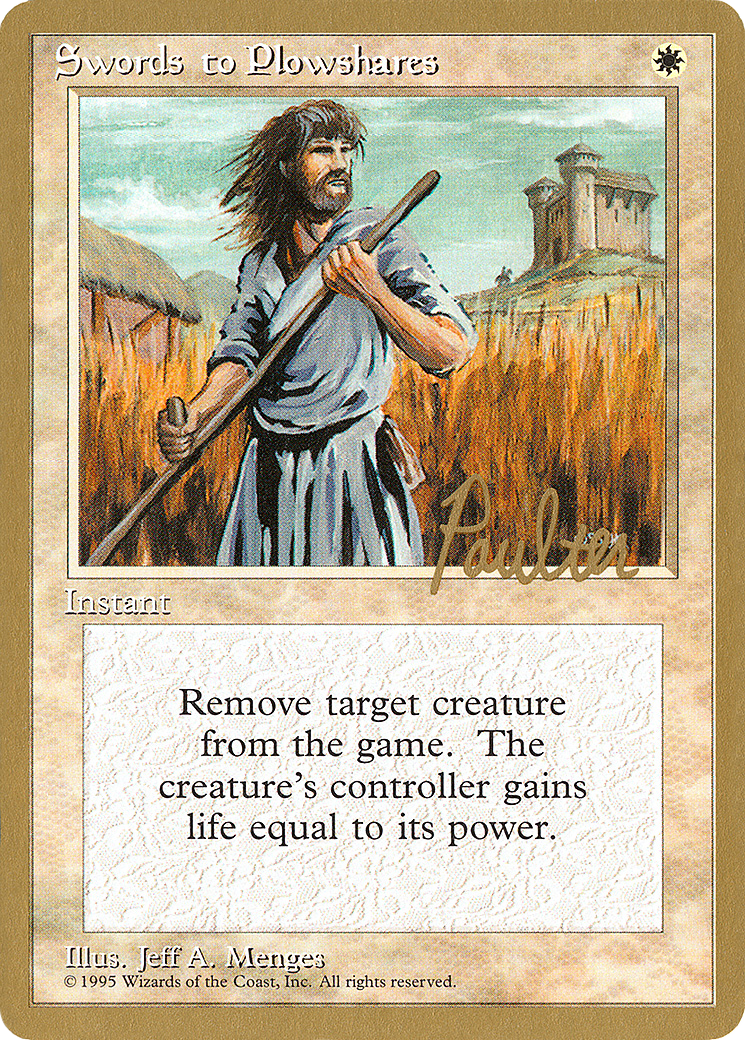 Swords to Plowshares Card Image