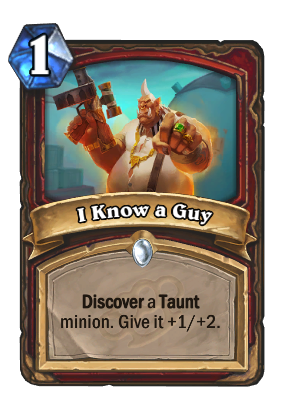 I Know a Guy Card Image