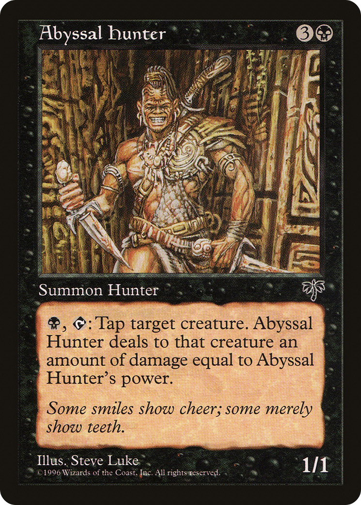 Abyssal Hunter Card Image