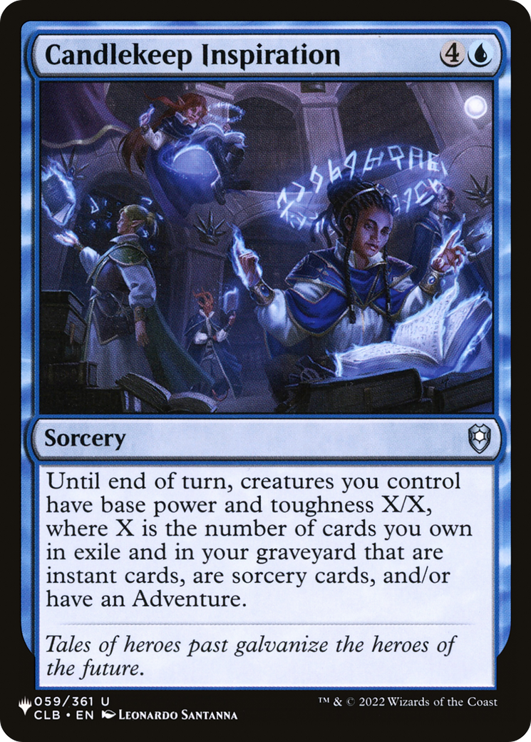 Candlekeep Inspiration Card Image