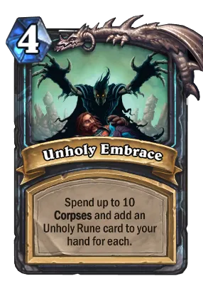 Unholy Embrace Card Image