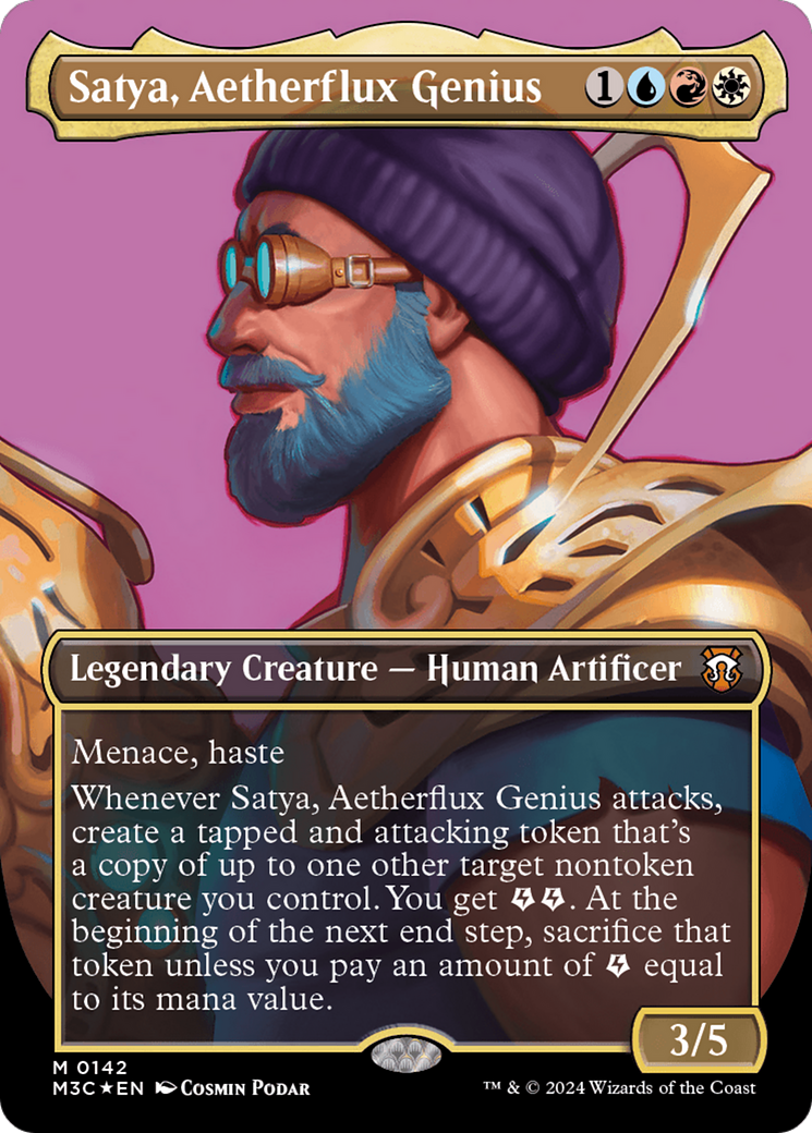 Satya, Aetherflux Genius Card Image