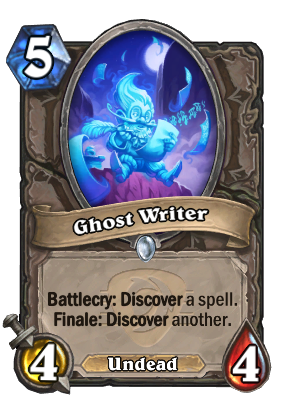 Ghost Writer Card Image