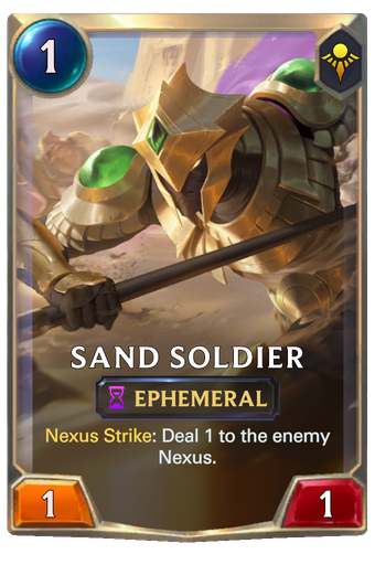 Sand Soldier Card Image