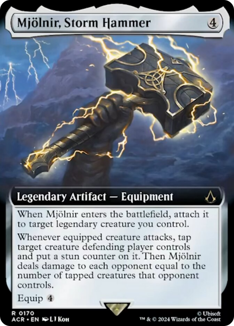 Mjölnir, Storm Hammer Card Image