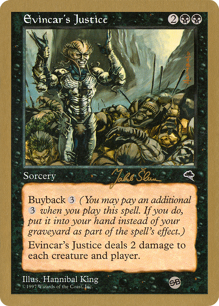 Evincar's Justice Card Image