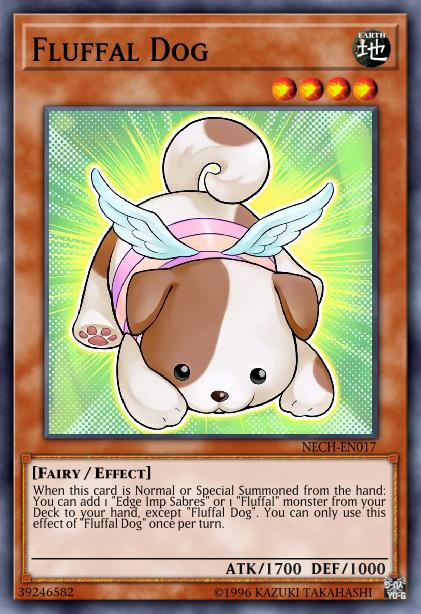 Fluffal Dog Card Image