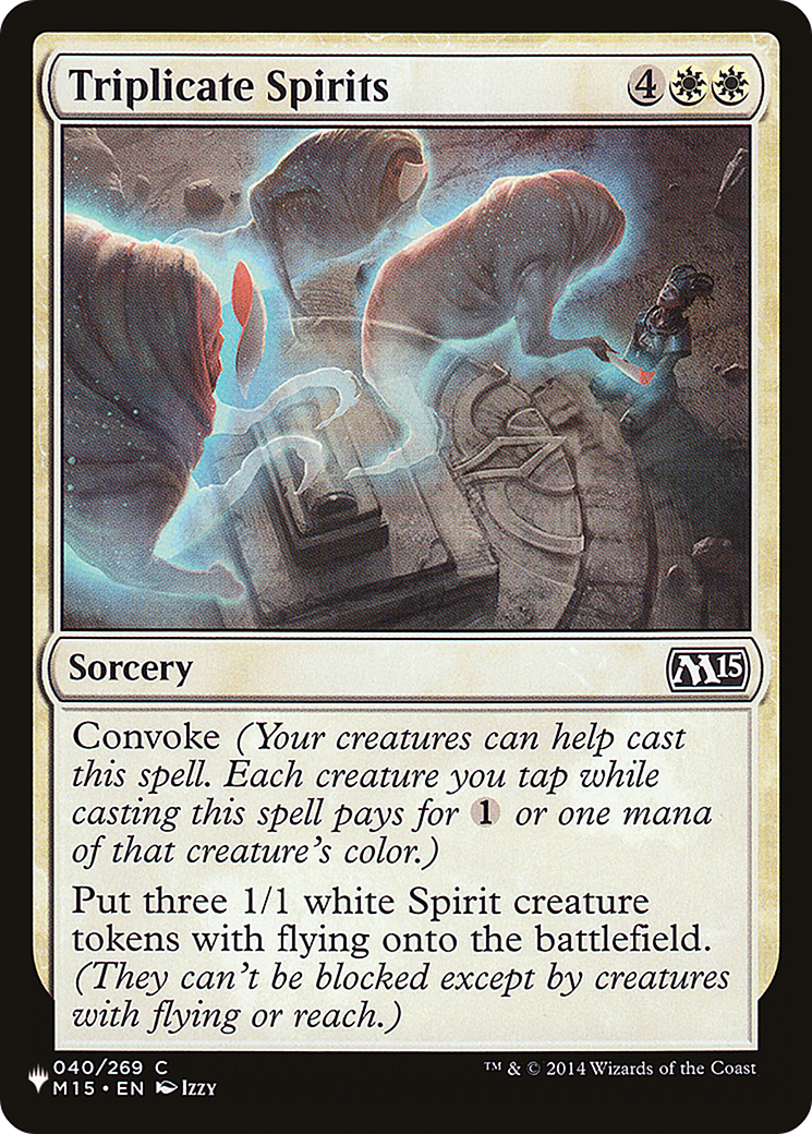 Triplicate Spirits Card Image