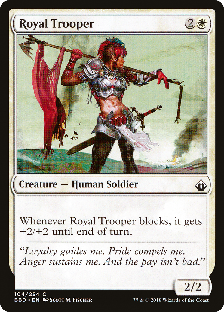 Royal Trooper Card Image