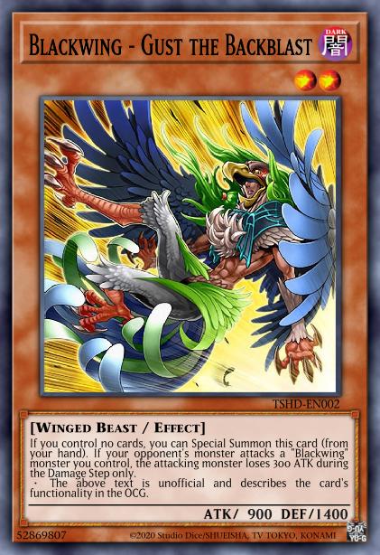 Blackwing - Gust the Backblast Card Image