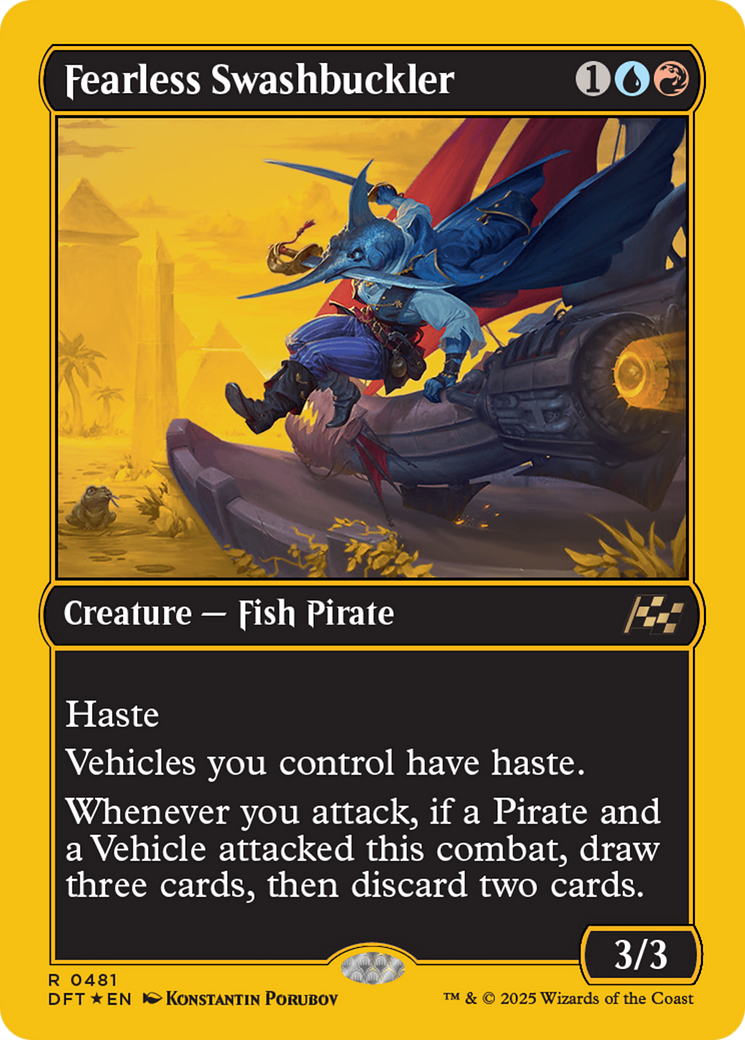 Fearless Swashbuckler Card Image