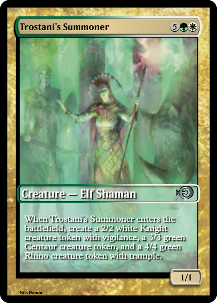 Trostani's Summoner Card Image