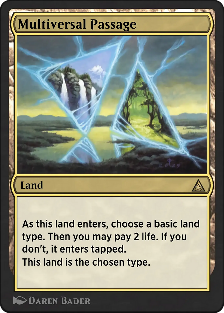 Multiversal Passage Card Image