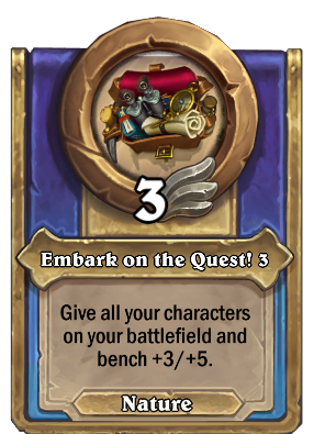 Embark on the Quest! 3 Card Image