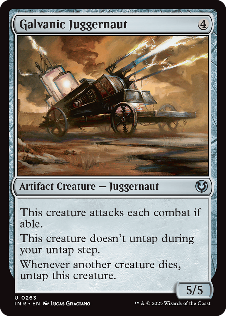 Galvanic Juggernaut Card Image