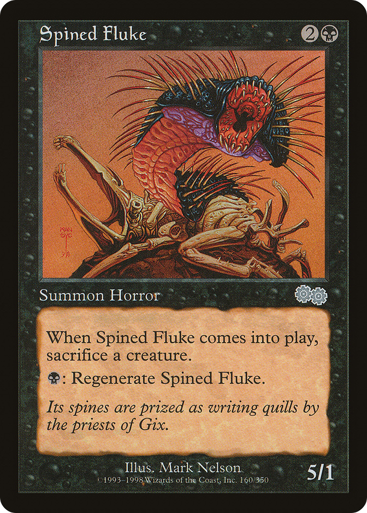 Spined Fluke Card Image