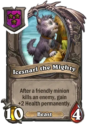 Icesnarl the Mighty Card Image