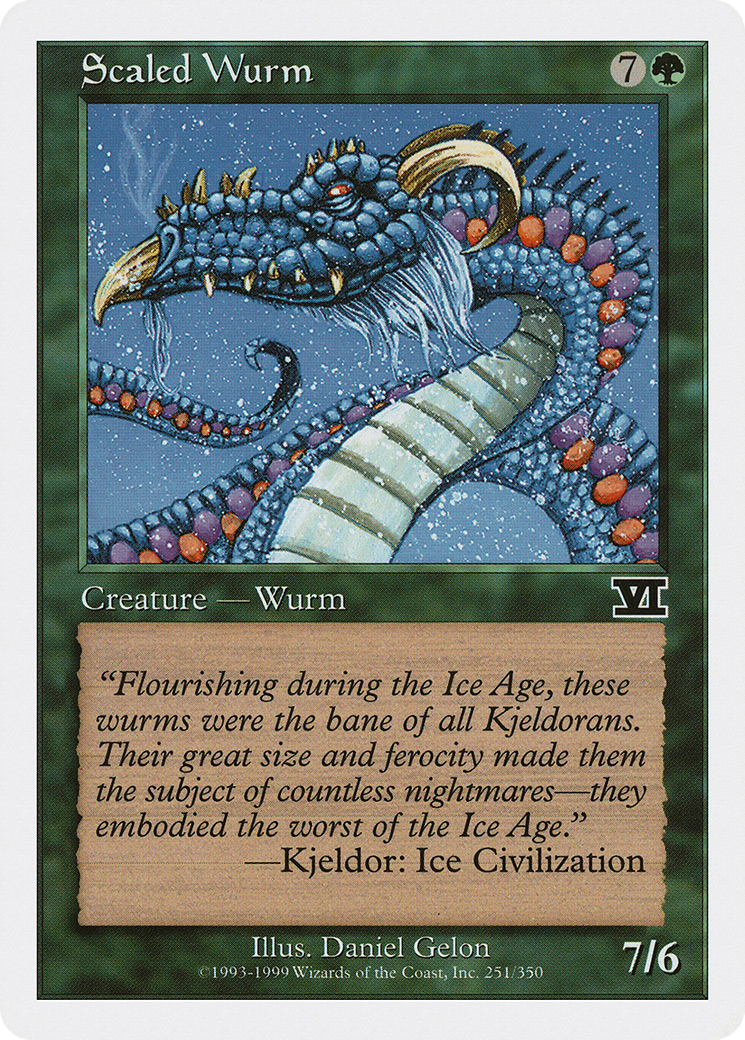 Scaled Wurm Card Image