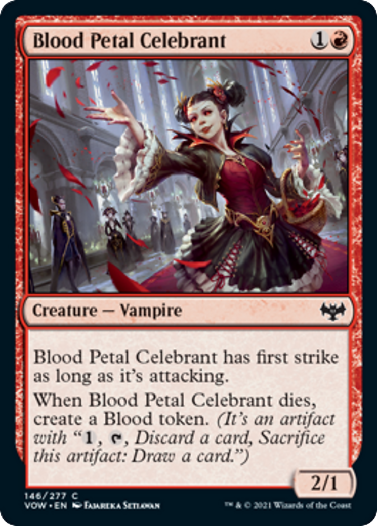 Blood Petal Celebrant Card Image