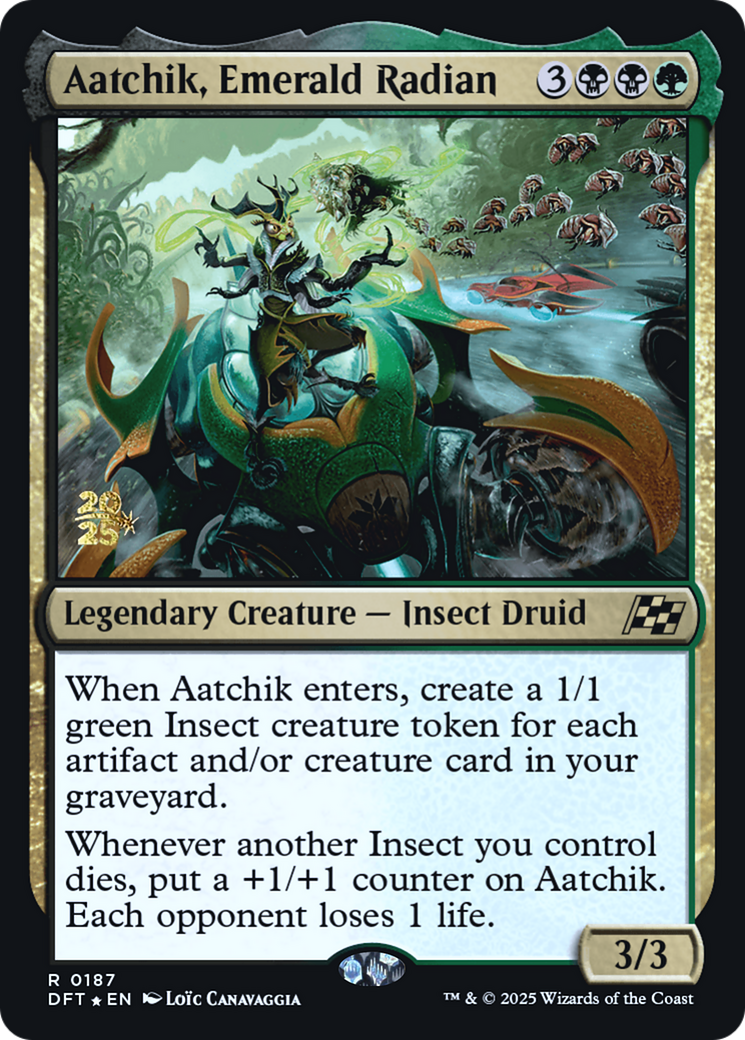 Aatchik, Emerald Radian Card Image