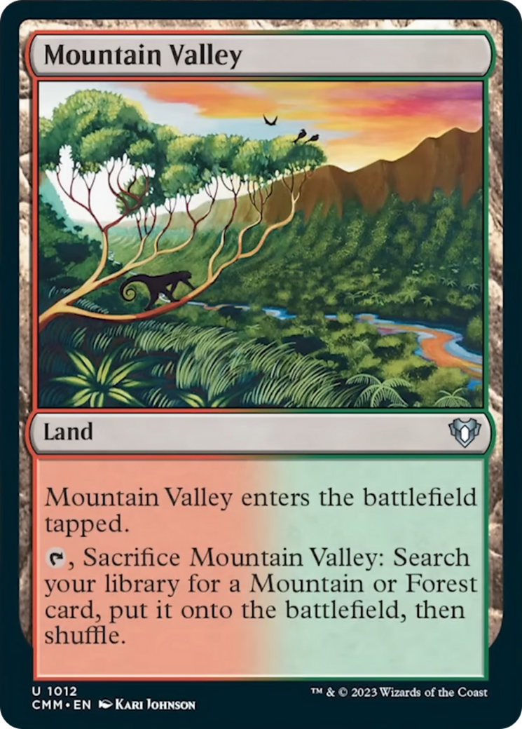 Mountain Valley Card Image