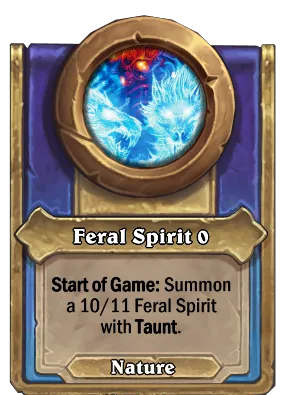 Feral Spirit {0} Card Image