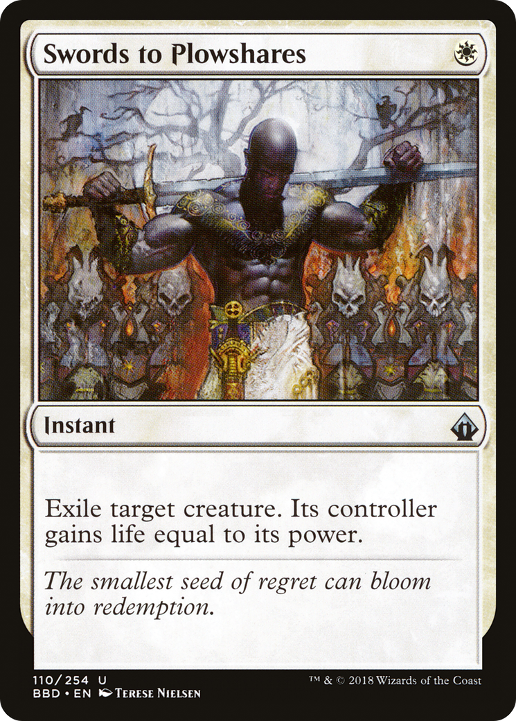 Swords to Plowshares Card Image