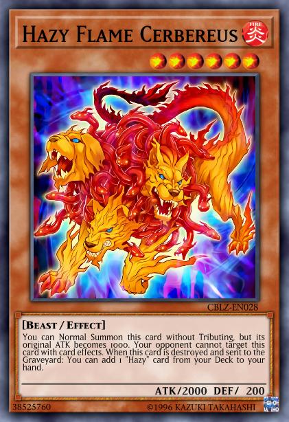 Hazy Flame Cerbereus Card Image