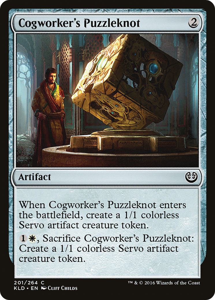 Cogworker's Puzzleknot Card Image