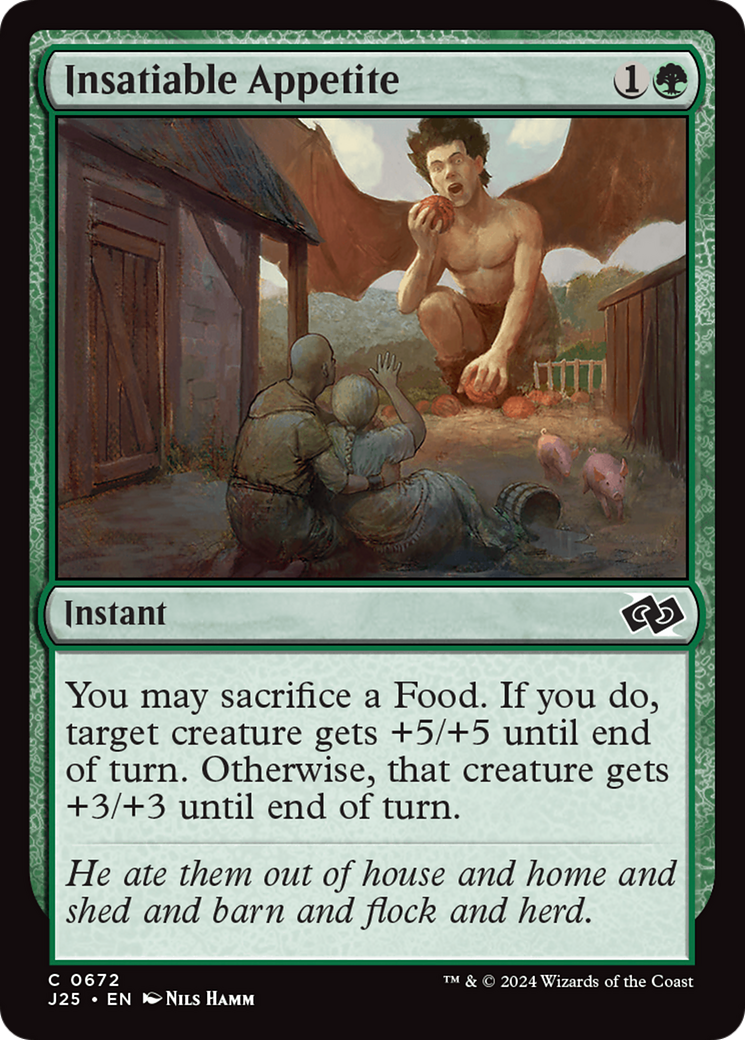 Insatiable Appetite Card Image