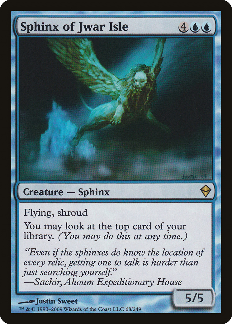 Sphinx of Jwar Isle Card Image