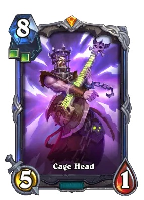 Cage Head Signature Card Image