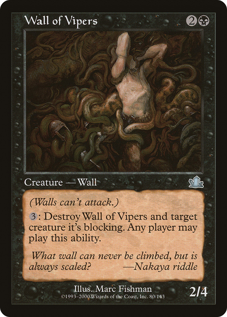 Wall of Vipers Card Image