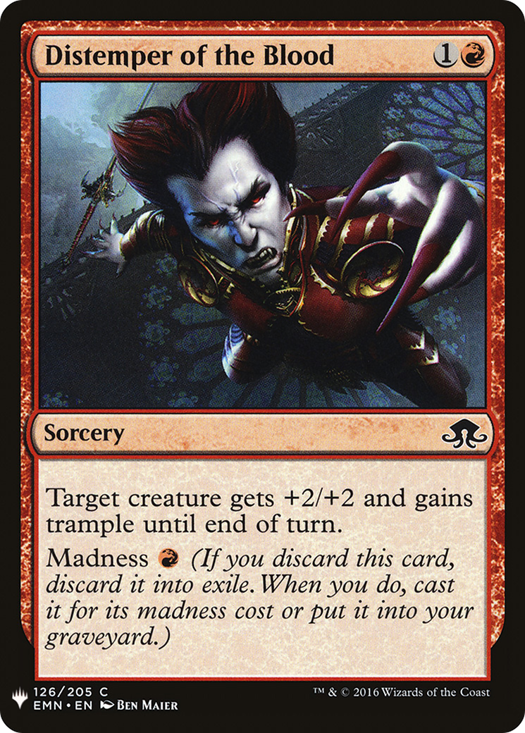 Distemper of the Blood Card Image