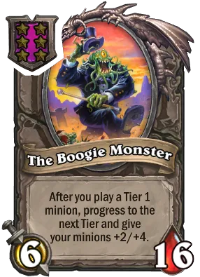 The Boogie Monster Card Image