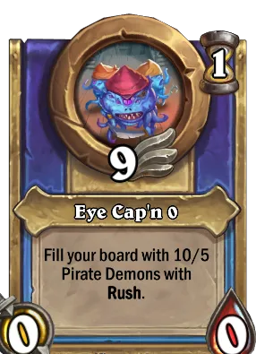 Eye Cap'n {0} Card Image