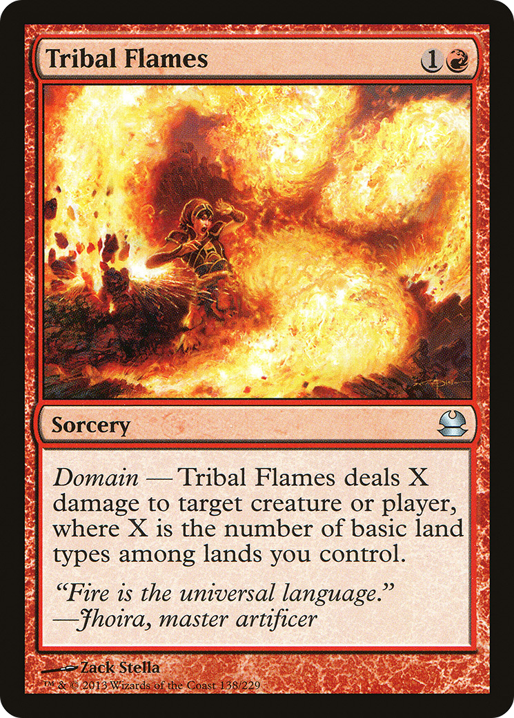 Tribal Flames Card Image