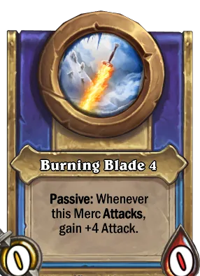 Burning Blade 4 Card Image