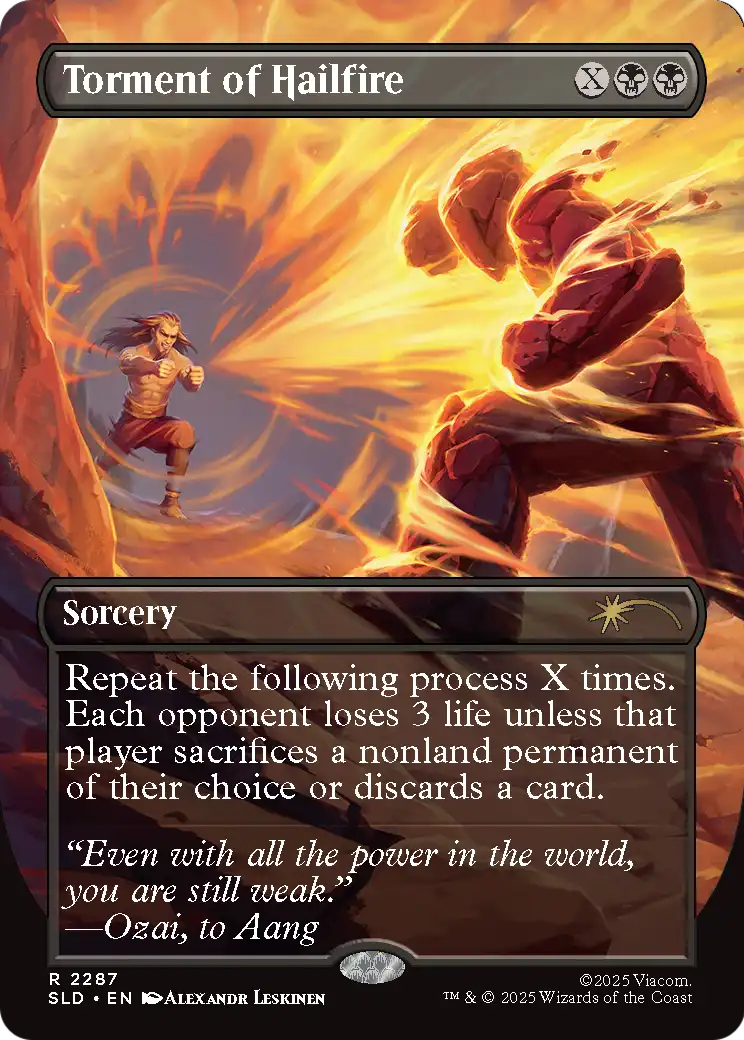 Torment of Hailfire Card Image